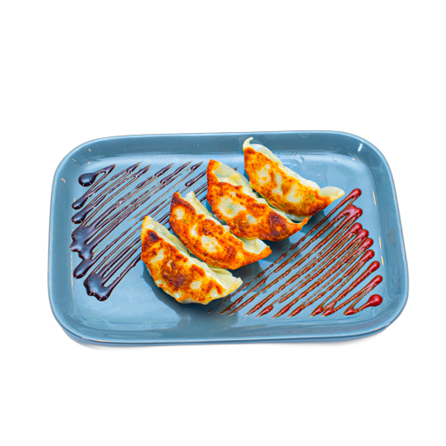 Gyozas de poulet poêlés